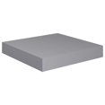 thumbnail image 2 of vidaXL Floating Wall Shelves 2 pcs Grey 23x23.5x3.8 cm MDF, 2 of 5