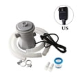 thumbnail image 1 of tredstone Cartridge Pool Filters Pump Electric Filter Pump Set 300 Gallon Removable Filter Element Circulating Pump Kits Above Ground for Swimming Pool, 1 of 8