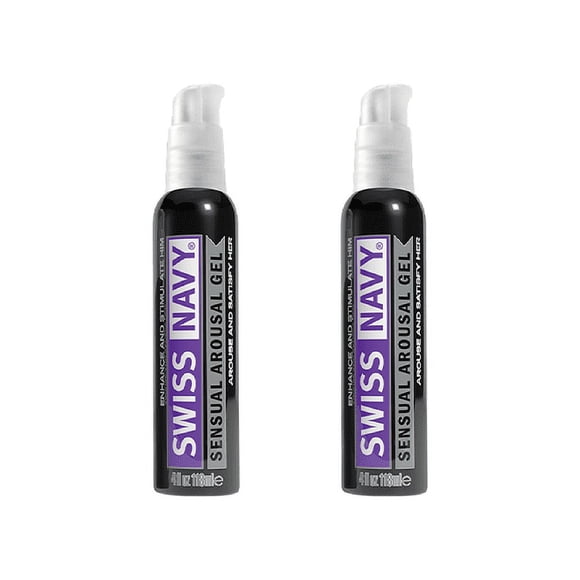 Swiss Navy Sensual Arousal Lubricant 4oz - 2 Pack