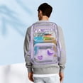 thumbnail image 4 of IFNWSV PVC Transparent Student Bag Large Capacity Backpack Travel Transparent Backpack PVC Large School Bag, 4 of 4