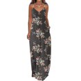 thumbnail image 2 of Pompotops Robes d'Été pour Femmes Décontractées Boho Imprimées à Bretelles Anneau Plage Longue Robe Maxi avec Poches, 2 of 5