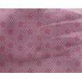 thumbnail image 4 of oneOone Georgette Viscose Fabric Honeycomb & Dotted Floral Block Print Fabric BTY 42 Inch Wide, 4 of 4