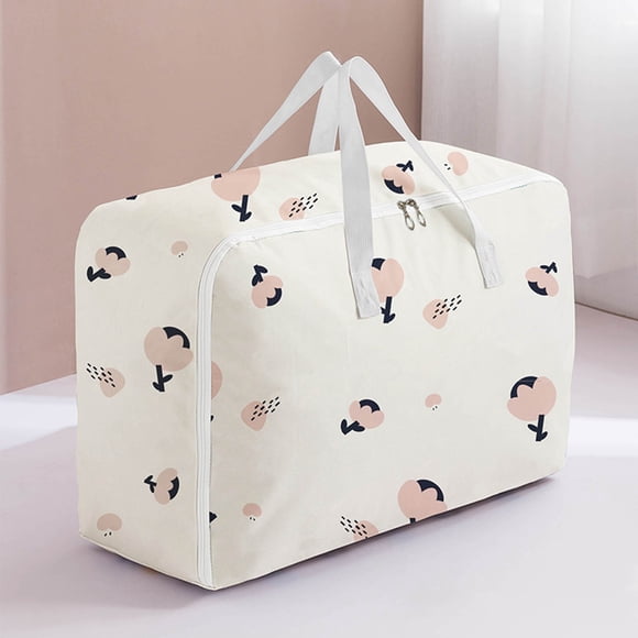 Yhmxh Closet Organizers and Storage Extra Large Reusable Storage Bags With Strong Handles & Zippers,Heavy Duty Washable Moving Bag,Closet,Underbed Organizer For Bedding,Blanket A Bottle
