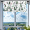 thumbnail image 4 of Christmas Kitchen Curtains Christmas forest Short Curtains Kitchen Sunshade Curtains Partition Curtains Small Curtains Piece Christmas Kitchen Decorations, 4 of 6