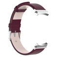thumbnail image 4 of EGNMCR Convient pour Galaxy Watch4/Galaxy Watch4 Classique Montre Intelligente Bracelet de Mode Exquis Bracelet en Cuir Bracelet de Montre, 4 of 5