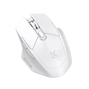 Wireless Gaming Mouse with Bluetooth and 2.4G Dual Mode, 1600 DPI Adjustable Sensitivity, Type-C Fast Charging, Silent Click, 10 m Range