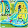 thumbnail image 4 of Gymax Inflatable Mighty Water Slide Park Bounce Splash Pool Without Blower, 4 of 10