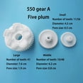 thumbnail image 2 of Plastic Gear for Gearbox 550 and 390 Children\'s Electric Car Kid Ride on Toy Car, 2 of 9