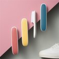thumbnail image 2 of Brosse de Nettoyage pour Chaussures en Plastique Portable Réutilisable Poignée Colorée Lavable Mini Brosse à Main Colorée pour Chaussures Ménagères PBT Rouge, 2 of 8