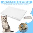 thumbnail image 4 of EIGTHTAIL Plastic Sofa Cover  Waterproof Washable Slipcover for Storage and Moving  Clear, 4 of 10