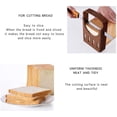 thumbnail image 2 of Bread Slicer, Bread Bake Bread Slicer Cutter, Foldable Bread Slicer Compact Bread Slicing Guide,Kitchen Accessories,Bread Machine Bread Maker for Homemade Bread Bagel Loaf Sandwich, 2 of 5