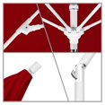 thumbnail image 4 of California Umbrella Parasol de Patio de 9 Pieds en Rouge Jockey, 4 of 4