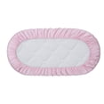 thumbnail image 4 of Kcodviy Newborn Baby Mose Basket Twins Baby items Sheet Bassinet Sheet Cradle Baby Registry Search Name of Mom Sheet Pram Bassinet Pads Baby Wipe Container Changing Basket Satin Fitted Sheet, 4 of 4