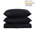 thumbnail image 4 of JML 3 Pieces Queen Quilt Set, Soft Lightweight Microfiber Bedspread,1 Quilt 2 Shams, Black, 4 of 6