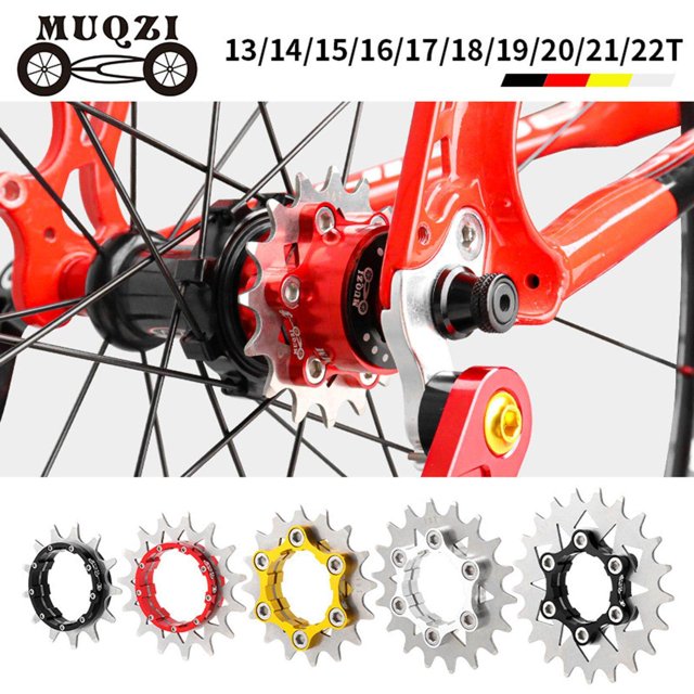 Kit de Conversion Vélo 13T Roue Libre en Aluminium 1 Vitesse Argent