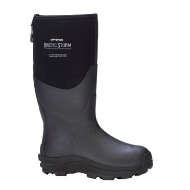Dryshod Bottes d'Hiver à Enfiler pour Hommes Arctic Storm pour Conditions Extrêmes Noir/gris - ARS-MH-BK