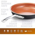 thumbnail image 4 of Gotham Steel Non-Stick Fry Pan Set, 8.5" & 9.5", As Seen On TV, 2-Pack, 4 of 6