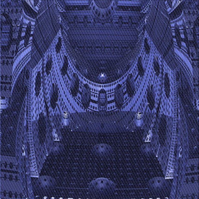 Ahgly Tapis d'Intérieur Lavable en Machine Carré Transitionnel Bleu Nuit, 5 Pieds Carré