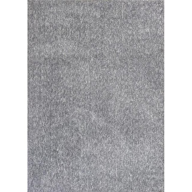 HomeRoots 353414 Tapis en Polyester Gris Chiné 27 x 45 Po