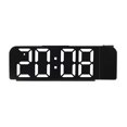 thumbnail image 2 of EGNMCR Projection Digital Alarm Clock For Bedroom Colorful LED Alarm Clock For Bedrooms With 12/24H Snooze Mirror LED Alarm Clock Alarm clock, 2 of 6