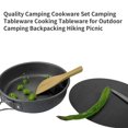 thumbnail image 3 of Portable Camping Cookware Set Nonstick Cooking Kit for Outdoor Camping Backpacking Hiking Picnic, 3 of 6
