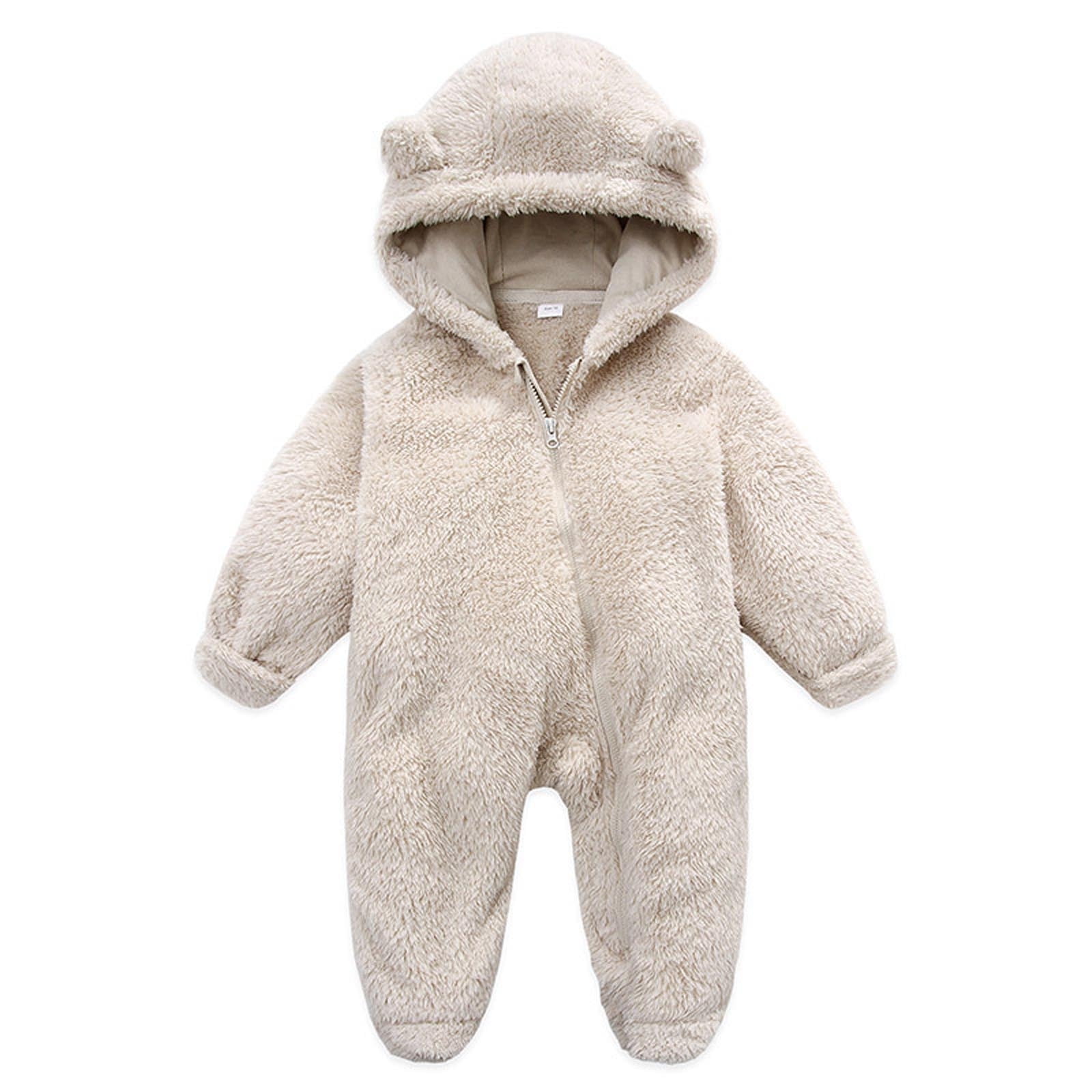 costume fleece bodysuit baby girl