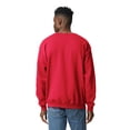 thumbnail image 4 of Gildan Men's Fleece Crewneck Sweatshirt, Red Large, 4 of 6