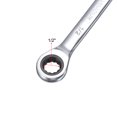 thumbnail image 3 of Unique Bargains 1/2" Ratcheting Combination Wrench SAE 72 Teeth 12 Point Ratchet Box Ended Spanner Tools, Cr-V, 3 of 5