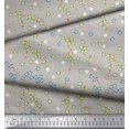 thumbnail image 3 of Soimoi Moss Georgette Fabric Flower Artistic Decor Fabric Printed Yard 42 Inch Wide, 3 of 3