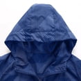 thumbnail image 4 of RXIRUCGD Manteau à Capuche à Fermeture à Glissière à Manches Longues Décontracté et Ample pour Homme, Bleu, Taille : 4TG, 4 of 8