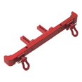 thumbnail image 1 of mmirethe Durable RC Metal Rear Bumper with Strong Shackles for ZP1001 ZP1002 ZP1003 1/10 RC Car Accessories Red 141mm 3Set, 1 of 6