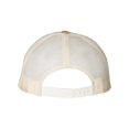 thumbnail image 2 of Richardson Low Pro Trucker Cap, M-L, Heather Grey-Birch-Amber Gold, 2 of 2