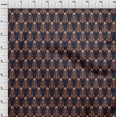 thumbnail image 3 of oneOone Polyester Lycra Fabric Floral Ikat Print Sewing Fabric BTY 56 Inch Wide, 3 of 4