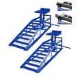 thumbnail image 1 of 2 Pack Hydraulic Car Ramps 5T 11000lbs Low Profile Car Lift Service Ramps Truck Trailer Garage, Height Hydraulic Vehicle Ramps, 1 of 7