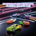 thumbnail image 4 of SharkTRUE 164 Magic Color Changing Racing Car Model Car Creativity Inertia Pull Back Car Drop-resistant And Durable Temperature Color Change Alloy Racing Car Interactive Games, 4 of 8