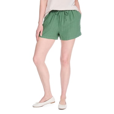 Short en mélange de lin George pour femmes