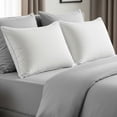 thumbnail image 3 of Hotel Comfort Opulent 2 Pack Feather Pillows - 250 Thread Count 100% Cotton Cover - Queen, 3 of 4