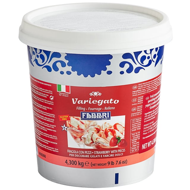 Fabbri 4.3 kg Strawberry Variegate / Marbling