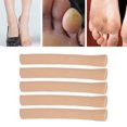thumbnail image 4 of Toe Tube Finger Toe Tube Toe Sleeve Separator Toe Protector Tube Toe Sleeve 5pcs Finger Toe Tube Toe Sleeve Separator Pedicure Corn PU Gel Elastic Fabric Toe Protector TubeS 15 X, 4 of 8