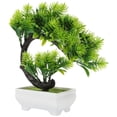 thumbnail image 1 of EASTINIndoor Bonsai Tree Live Plant Flowers Simulated Green Pots, 1 of 8