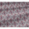 thumbnail image 5 of oneOone Viscose Jersey Fabric Triangle Ikat Print Fabric By The Yard 60 Inch Wide, 5 of 5