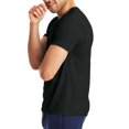 thumbnail image 5 of Hanes T-Shirt à Manches Courtes Col Rond X-Temp pour Hommes, Lot de 2, 2TG, Noir, 5 of 5