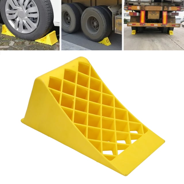 RV Wheel Blocks, High Strength Heavy Duty Wheel Tire Chocks Abrasion Proof for Garage