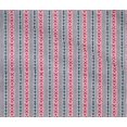 thumbnail image 4 of oneOone Cotton Flex Fabric Geometric Sign|Triangle & Stripe Block Print Sewing Fabric BTY 40 Inch Wide, 4 of 4