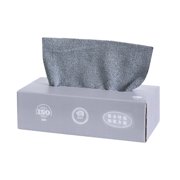 Horivan 2 Counts Heavy Duty Disposable Kitchen Cloths Thick & Washable Dish Towels for Cleaning Multipurpose Reusable Wipes for Dishes Counters Spills Paper Towel Alternative for Home Kitchen