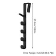 thumbnail image 3 of Bovemsi Organizer Rack Simple Door Hanger Clothes Hanger Door Door Door Hole Door Back Storage Rack Creative Clothes Hook, 3 of 4