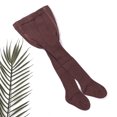 thumbnail image 3 of Faithtur Girls Knit Tights Thread Crochet Pantyhose Warm Ribbed Stockings, 3 of 7