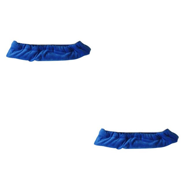 relayinert Lot de 2 Housses de Patins à Glace Élastiques Protège-Chaussures à Roulettes Unisexe Réutilisables Lavables Portatives Protection de Patinage Fournitures Bleu 2Ensemble
