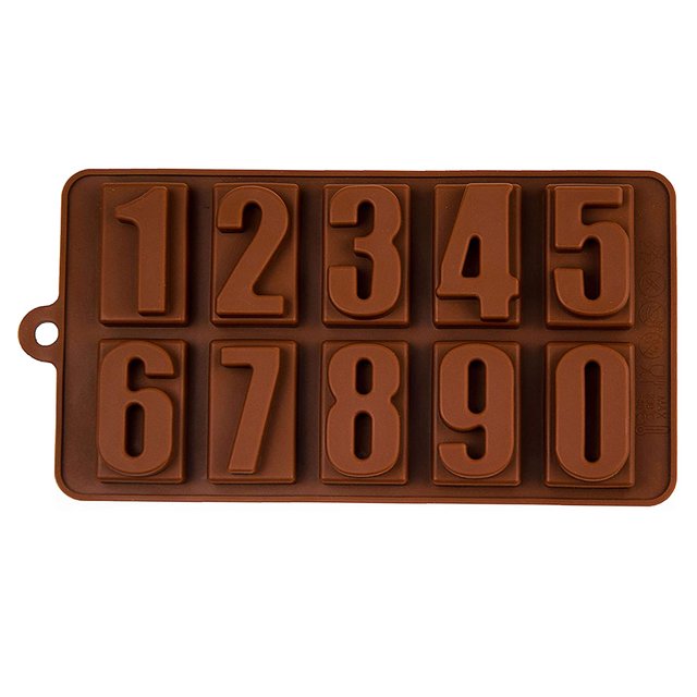 Plaque à Glaçons et Moule de Cuisson, Silicone Antiadhésif, Fait 10 Numéros