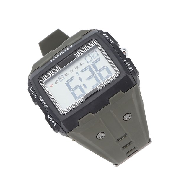 Men Sport Watch, Digital Sport Watch Waterproof Large Screen Portable Chronograph Watch for Outdoor Climbing Camping